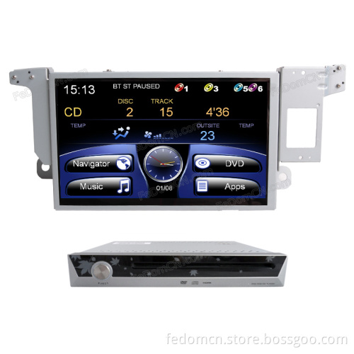Touch Screen Car DVD Player for Lexus Es250 2012 GPS Navigation System